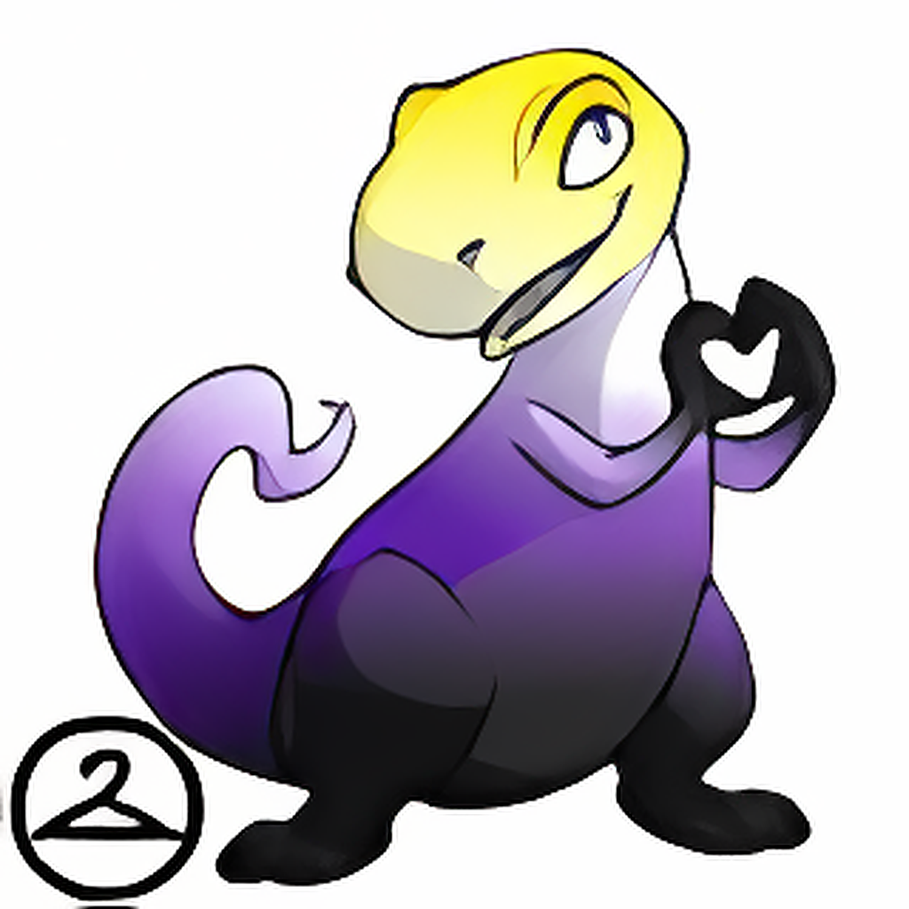 Prismatic Nonbinary: Adoring Rainbow Grarrl
