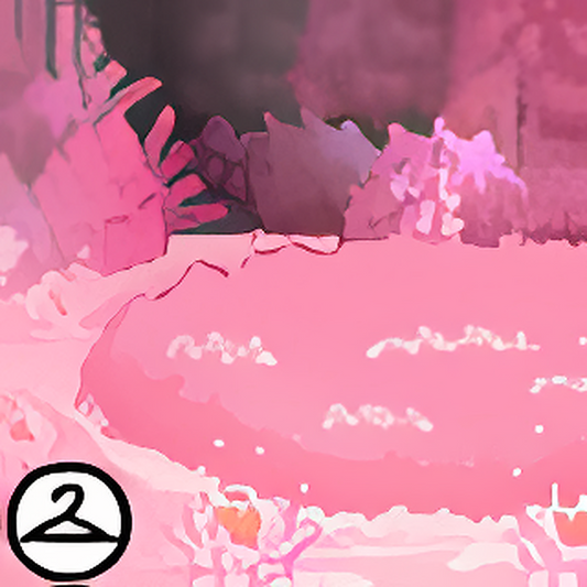 Dyeworks Pink: Magical Lotus Stream Background