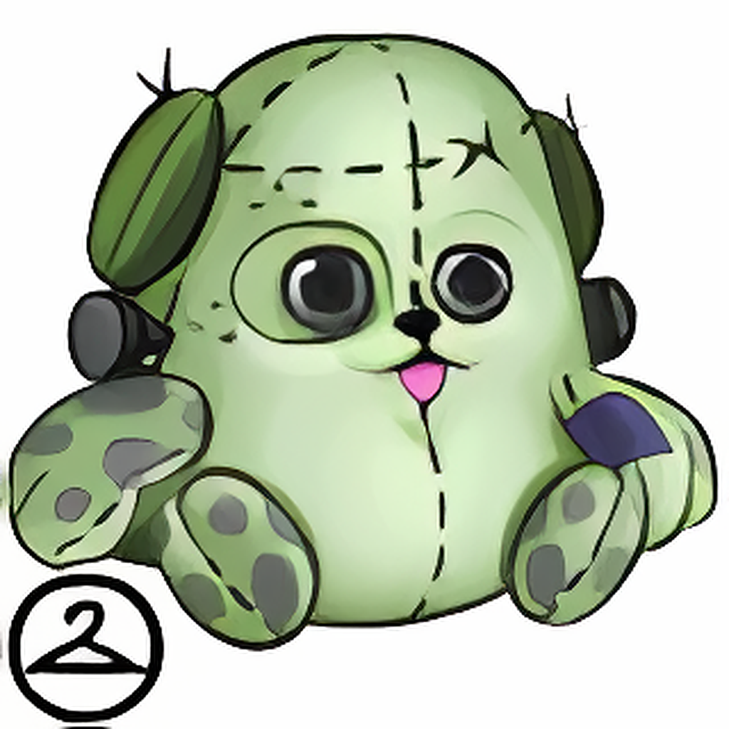 Baby Halloween Warf Plushie