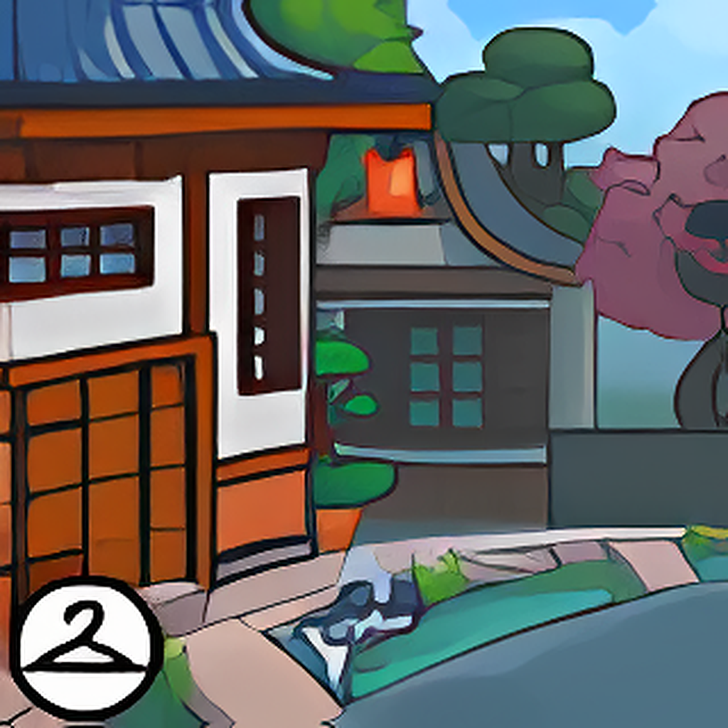 Peaceful Stream Avenue Background