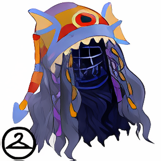 Knitted Cyodrake Hat and Wig