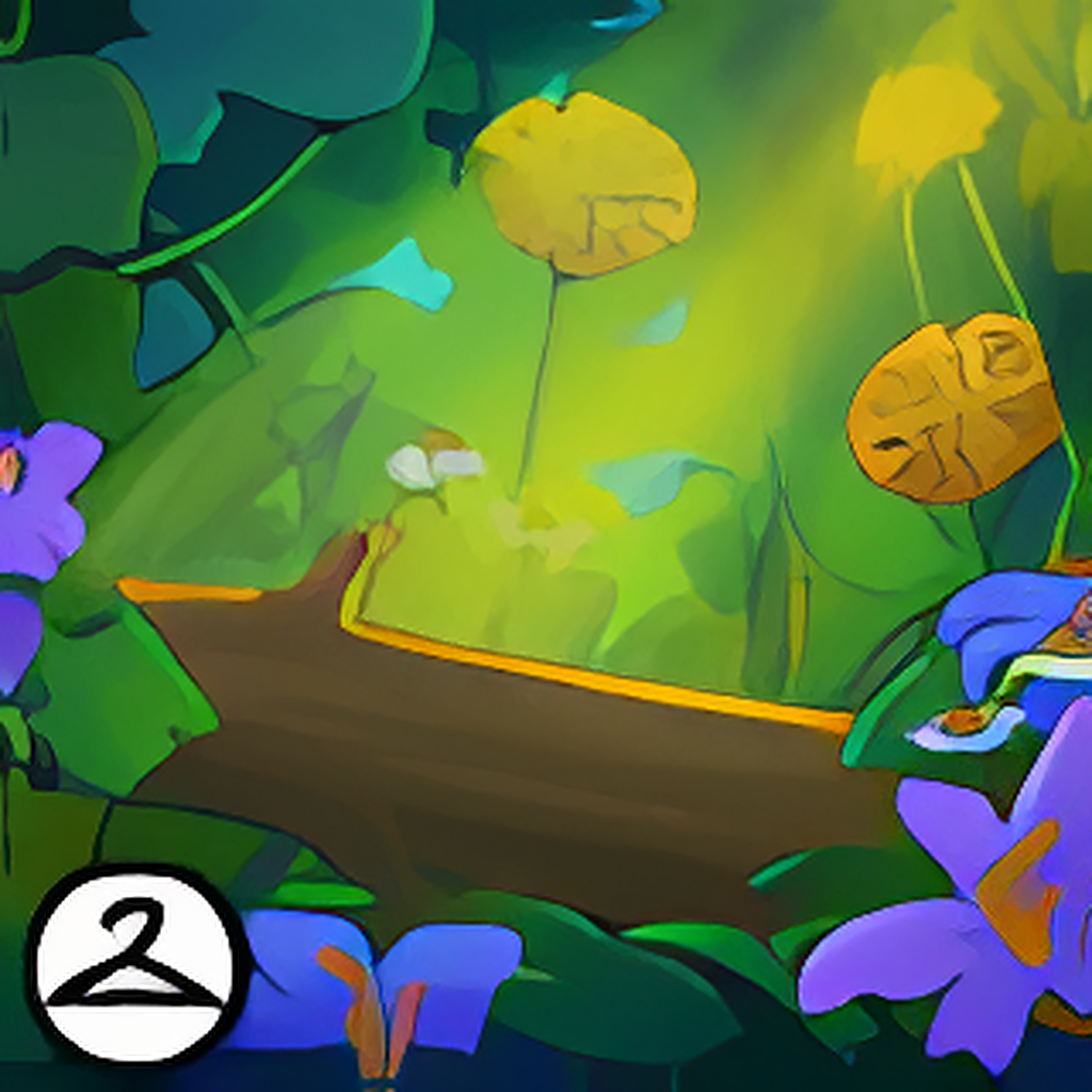 Giant Home Inside The Bushes Background