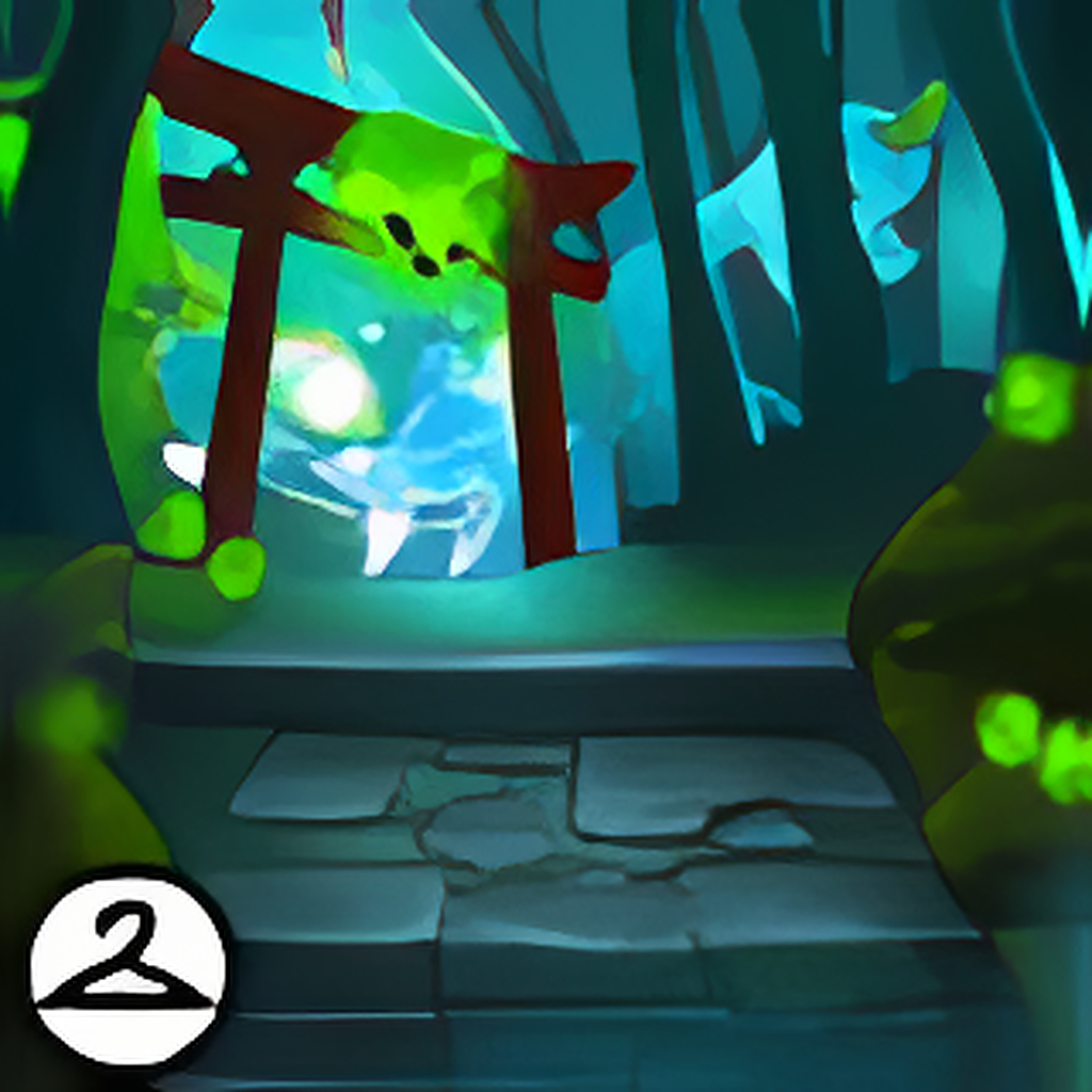 Mutant Varwolf Forest Background