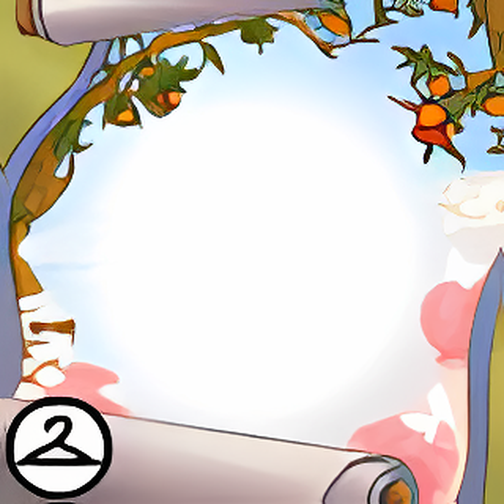 Paper Scroll Frame