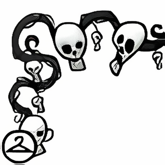 Skull String Lights