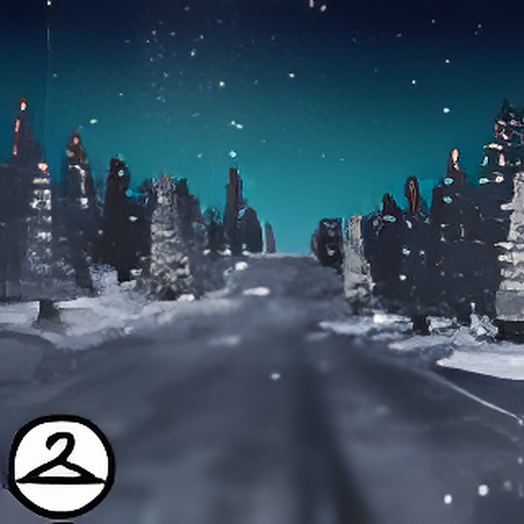 Starry Night Background
