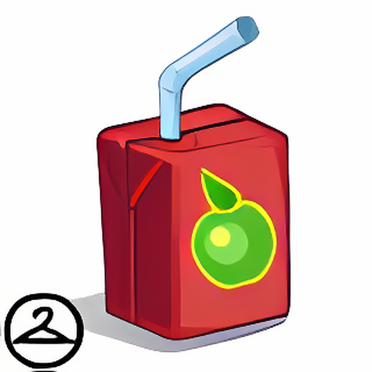 Dyeworks Red: Baby Juice Box Handheld