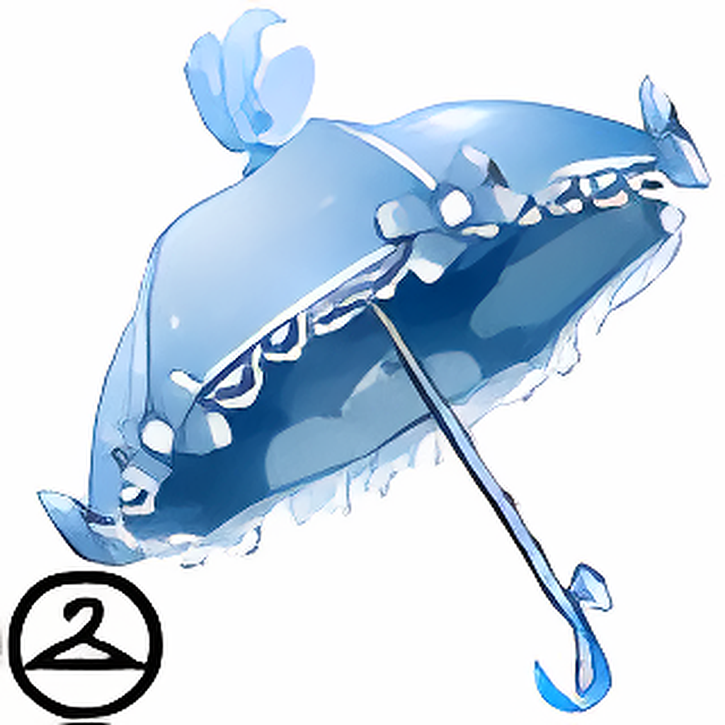 Dream Cloud Pirate Parasol