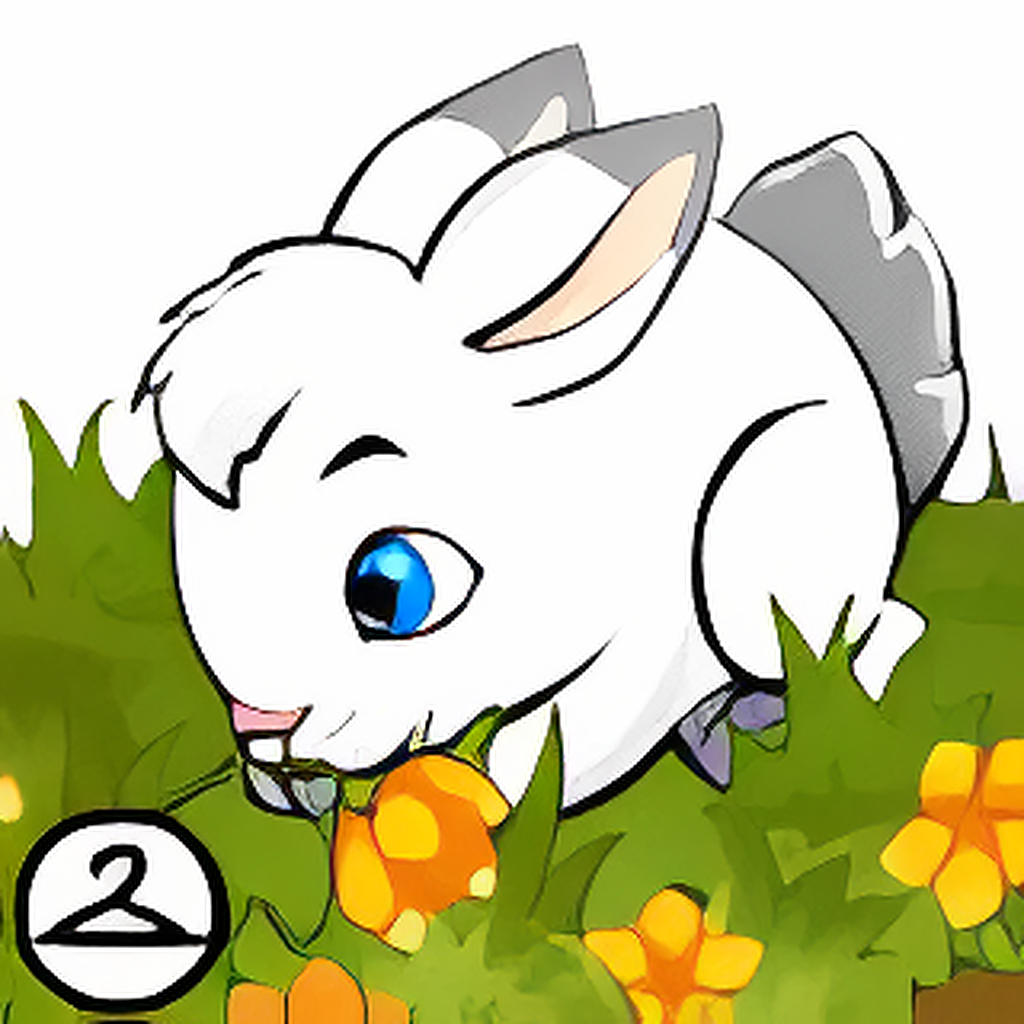 Nibbling Snowbunny