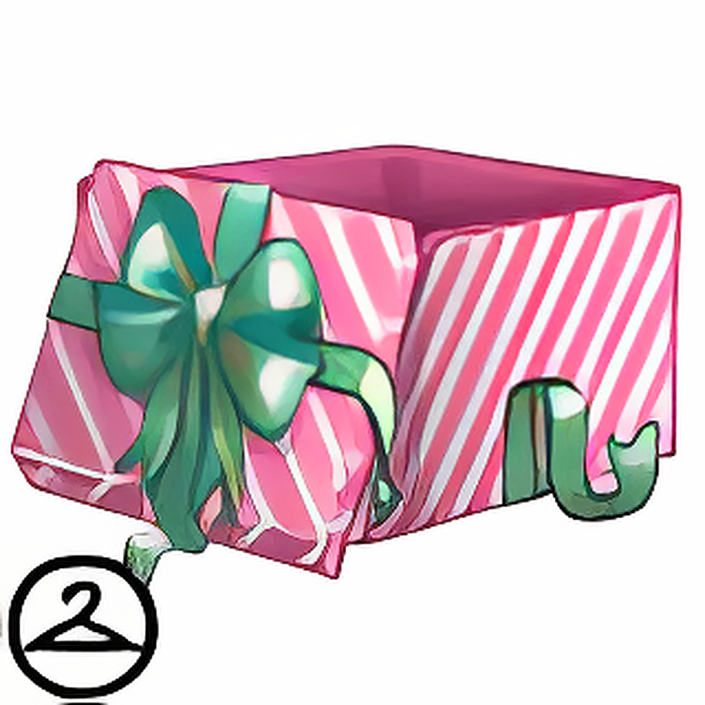 Dyeworks Pink: Baby in a Present Box