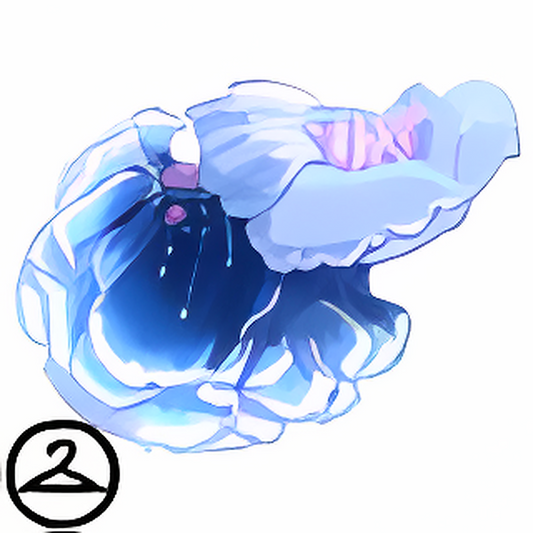 Tidal Elegance Peophin Dress