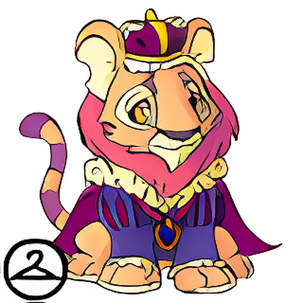 Prismatic Dawn: Nostalgic Royalboy Kougra