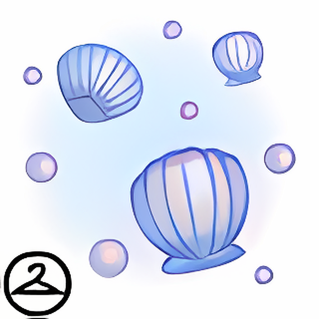 Sea Shells and Pearls Aura