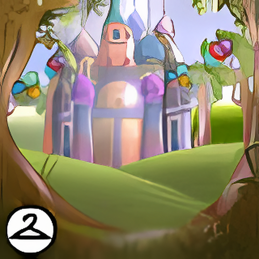 Wondrous Birthday Castle Background