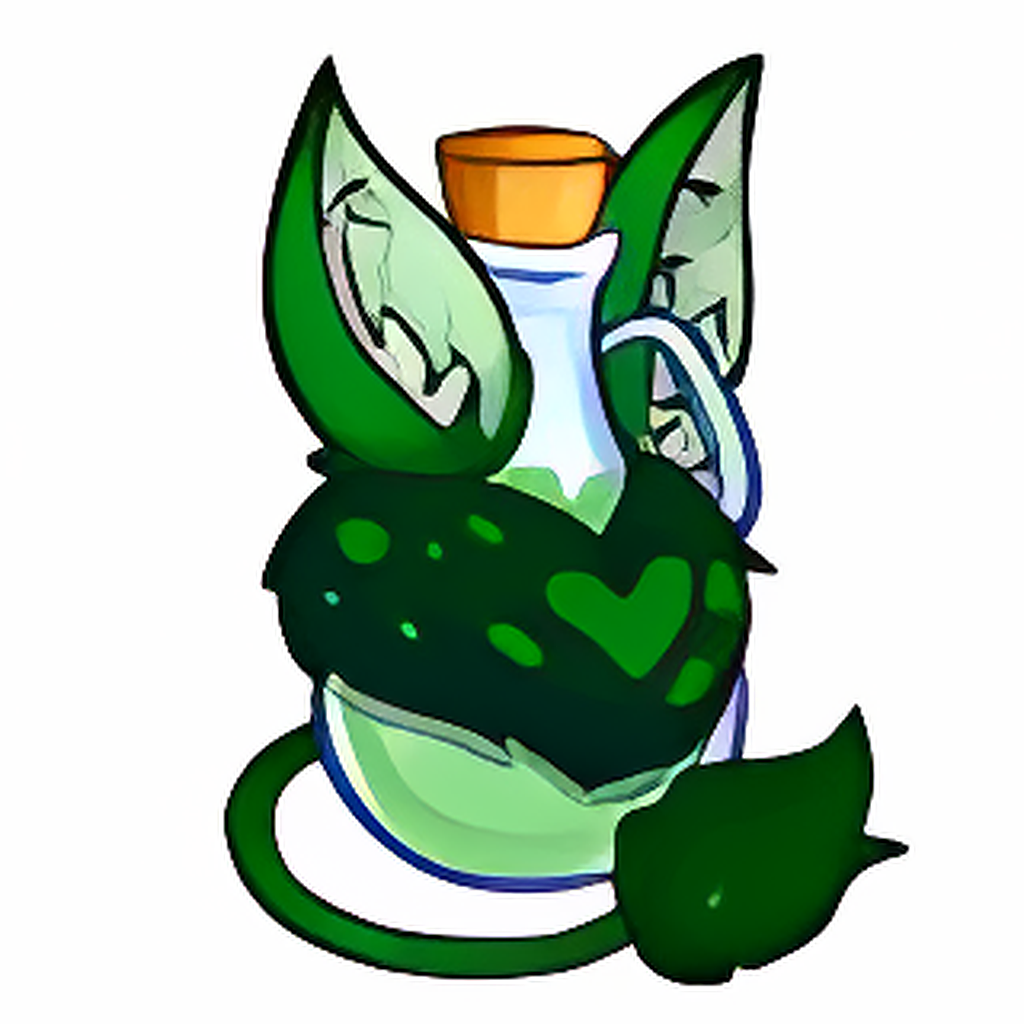 Green Varwolf Morphing Potion