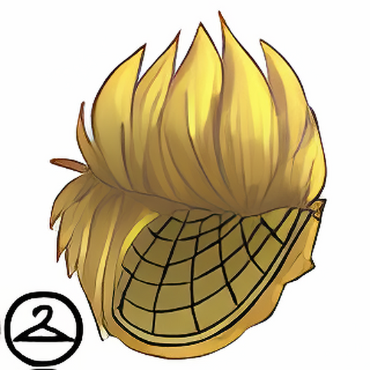 Spiky Blonde Wig