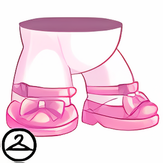 Pink Leggings and Shoes