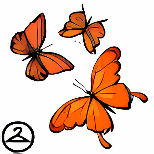 Dyeworks Orange: Mystical Butterflies Filter