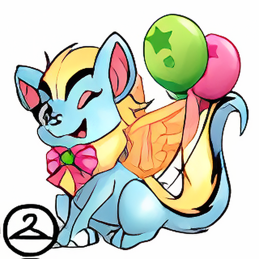 Prismatic Light Blue: Celebratory Anniversary Xweetok