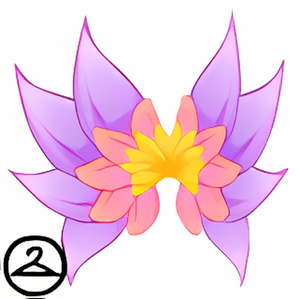 Flower Petal Wings