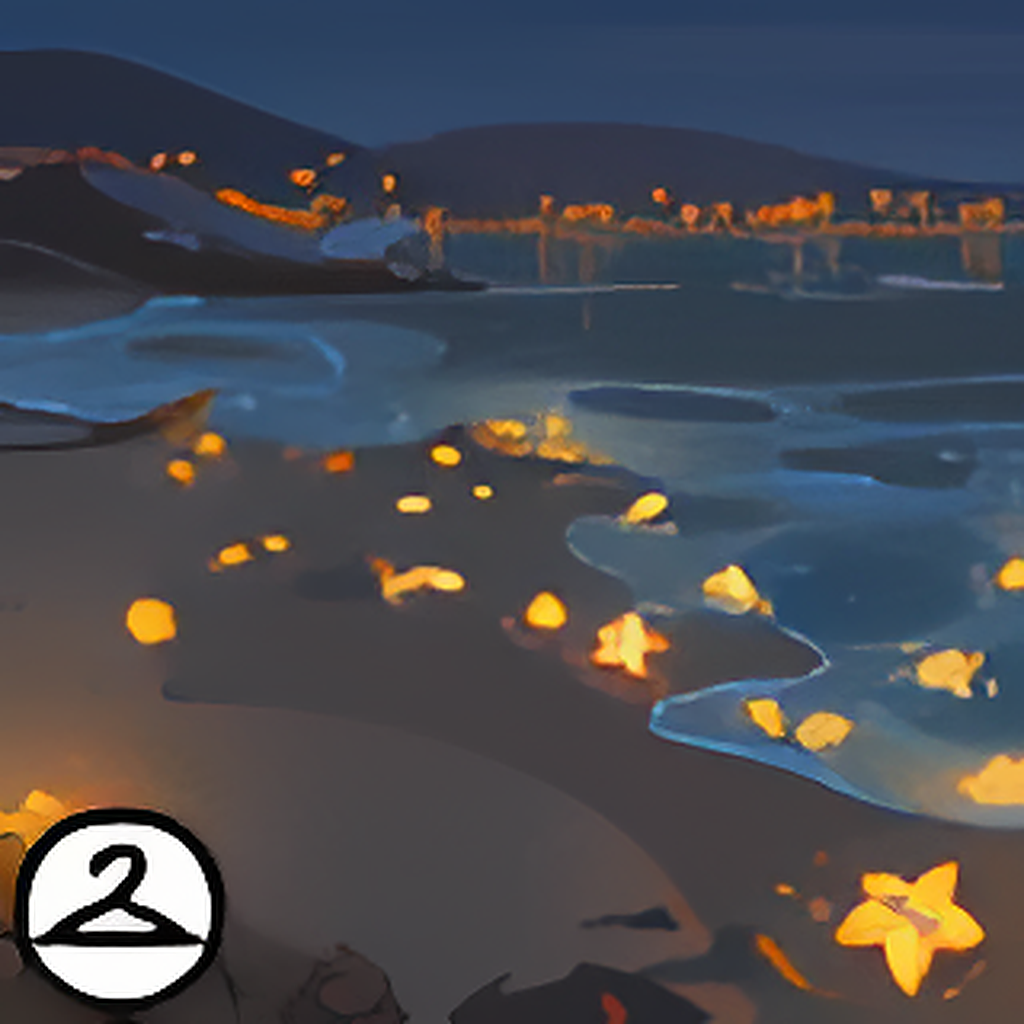 MME32-S1: Falling Nova Beach Background