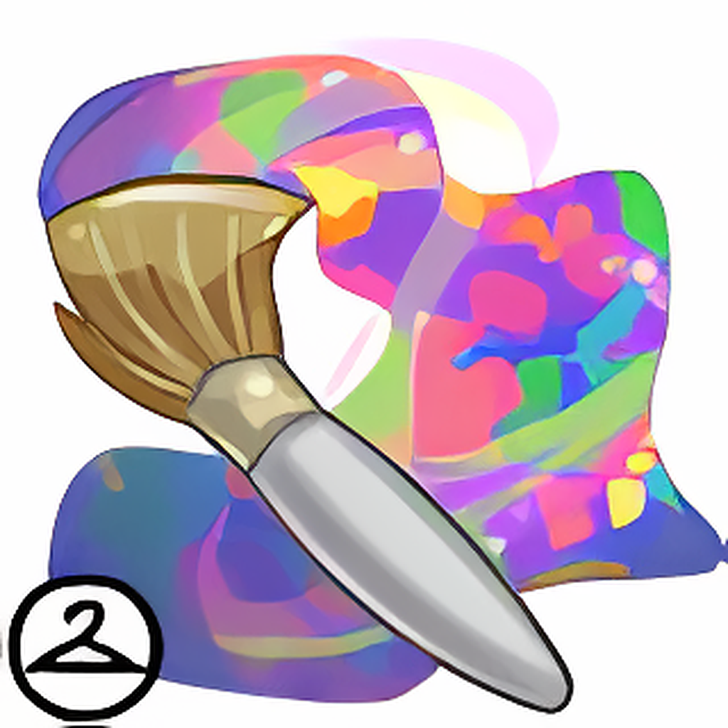 Opal Geode Body Paint