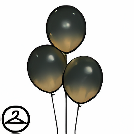 Sparkling Balloons Foreground