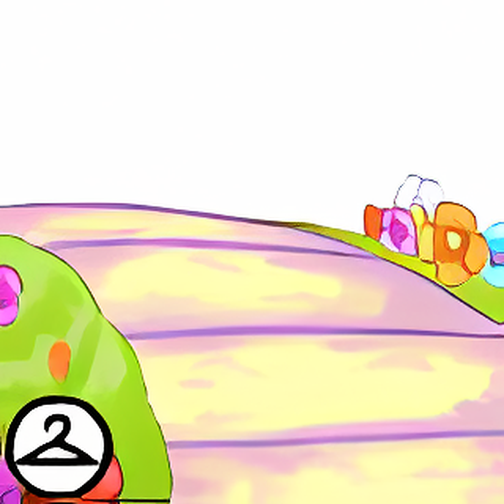 Dyeworks Rainbow: Kacheek Pathway Foreground