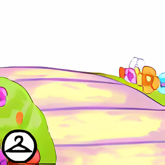 Dyeworks Rainbow: Kacheek Pathway Foreground