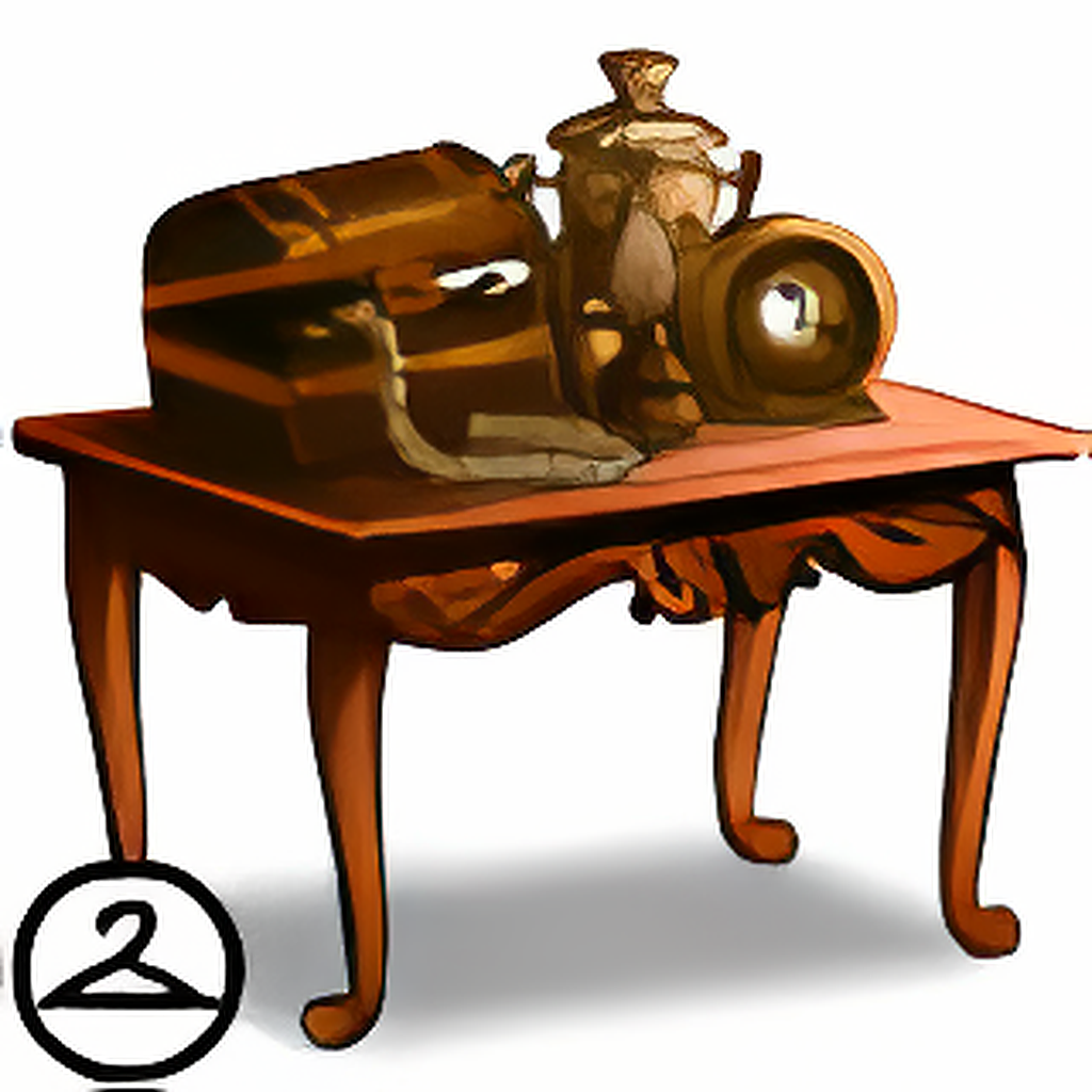Table of Antique Treasures