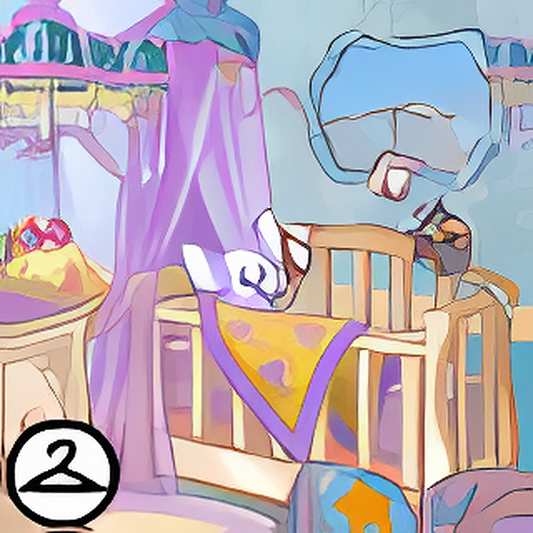 Charming Baby Nursery Background