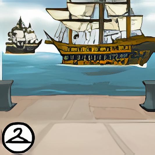 Daring Sea Captain Ship Background