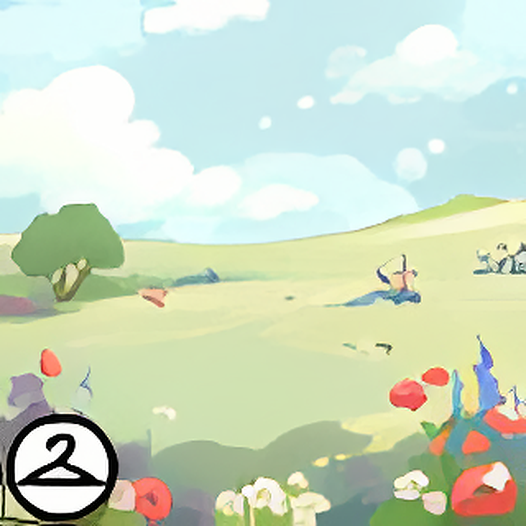 Open Meadow Background