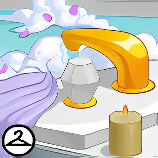 Relaxing Soak in a Bath Background
