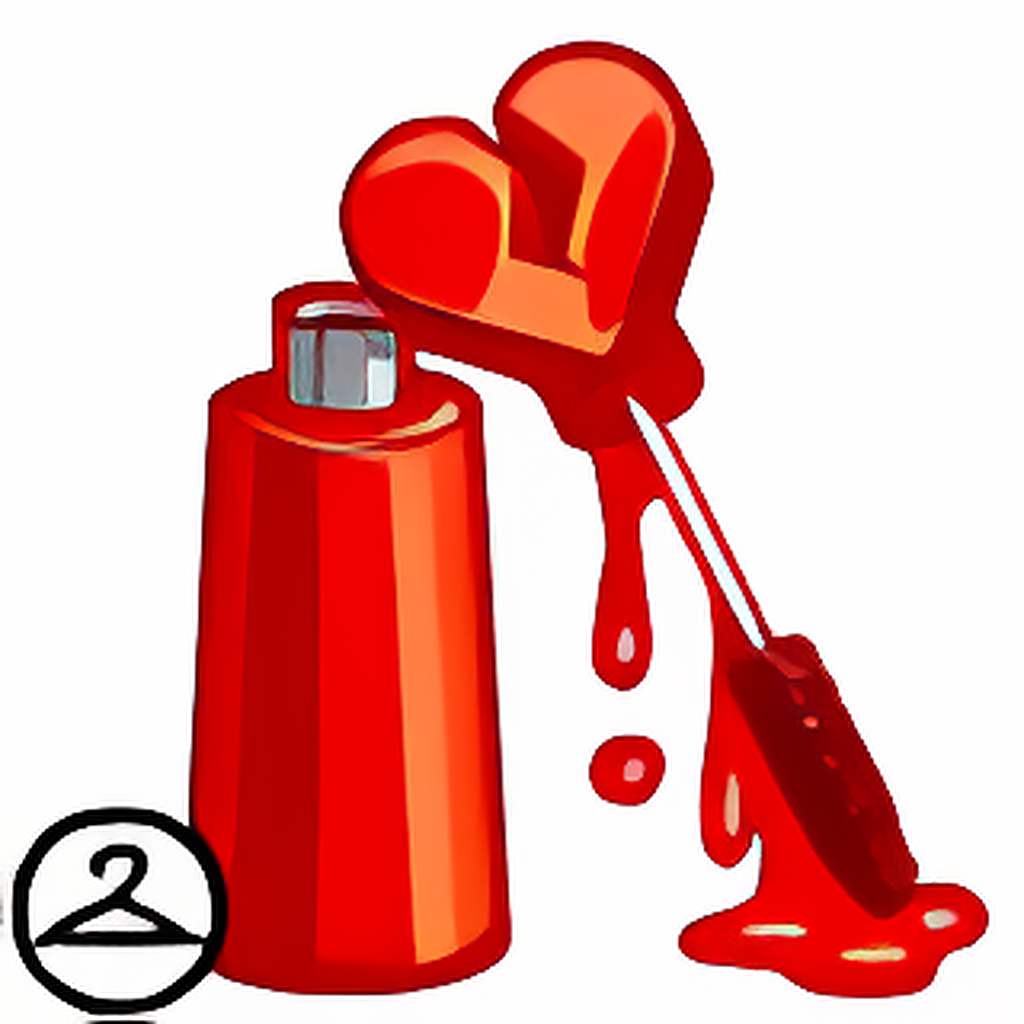 Dyeworks Red: Black Tears Makeup