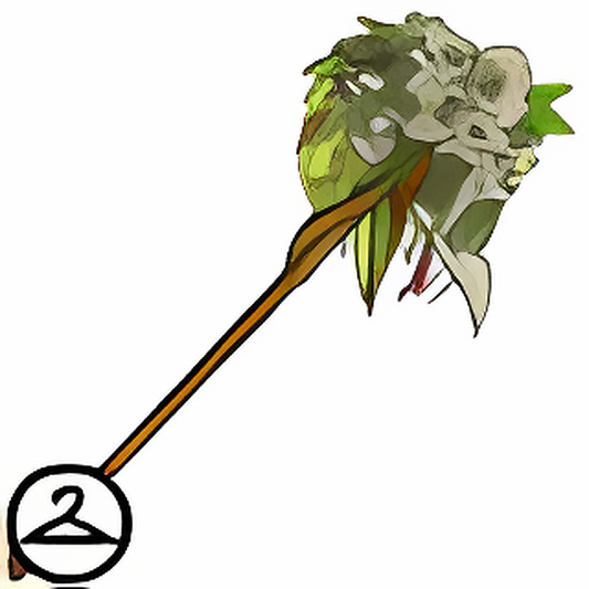 Ghastly Skull Staff