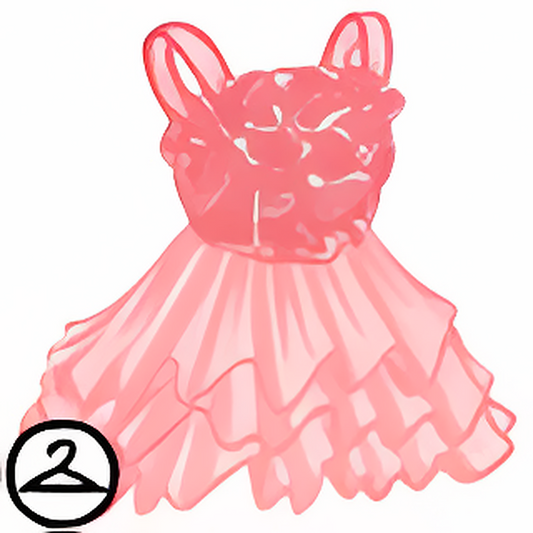 Pastel Rose Tulle Dress