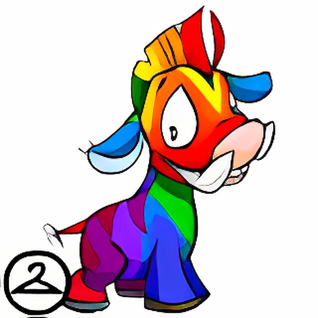 Nostalgic Rainbow Moehog