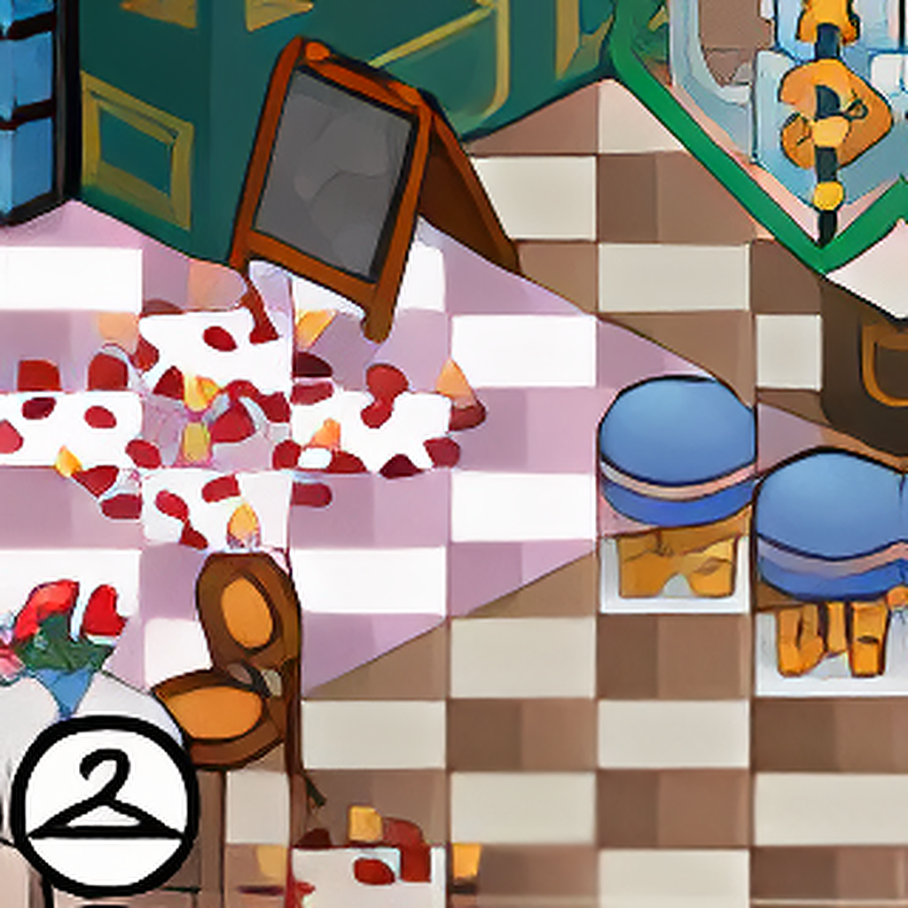 Pixel Habbo Hotel Cocoa Wonderland Background
