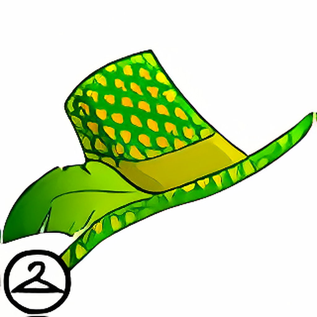 Fancy Green Hat