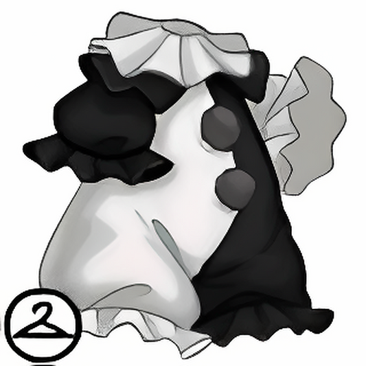 Black & White Creepy Clown Outfit
