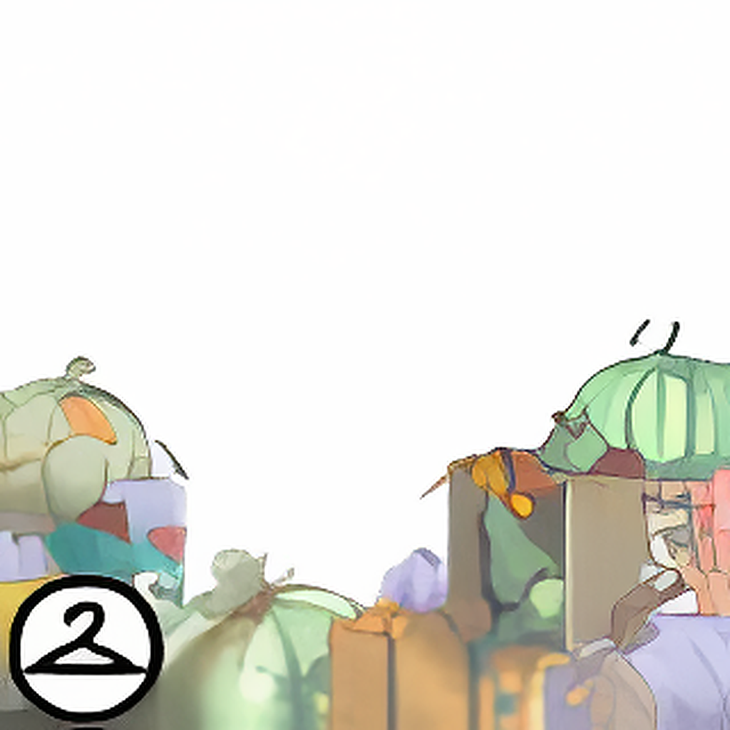 Dyeworks Purple & Green: Pastel Pumpkin Foreground