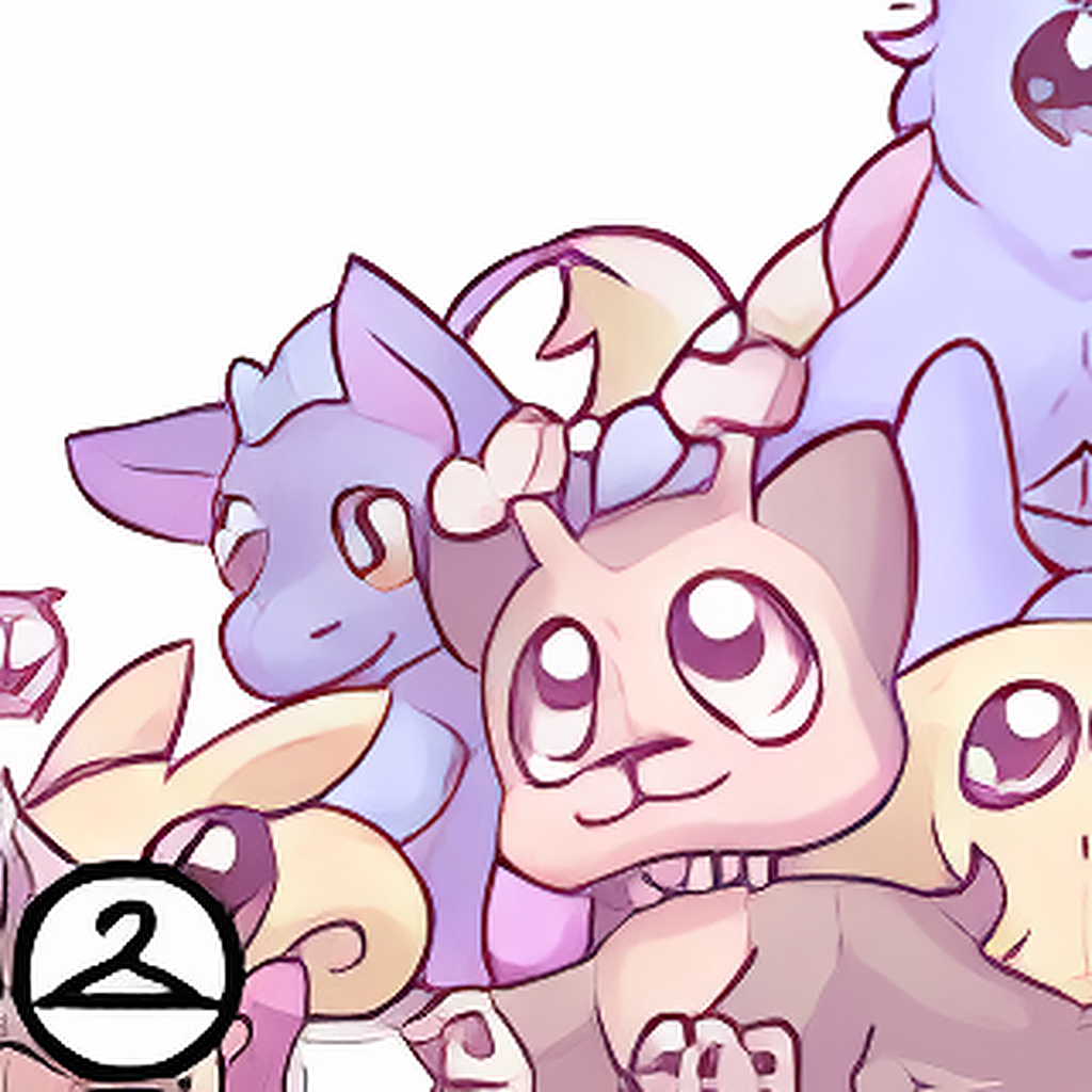 Surrounded by Super Kawaii Pastel Plushies Trinket