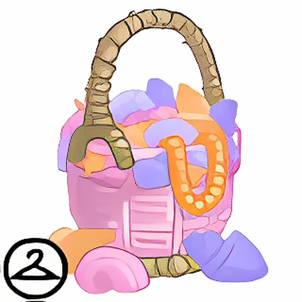 Dyeworks Pink: Maraquan Basket of Seashells