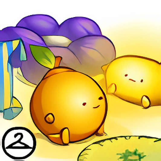 Cozy Citrus Lamps