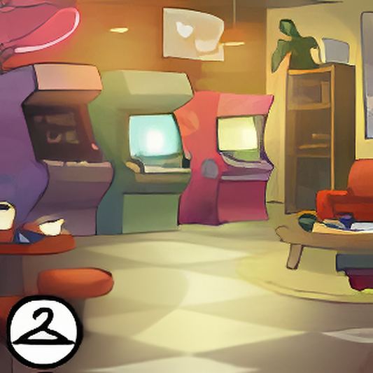 Nostalgic Neopets Arcade Background