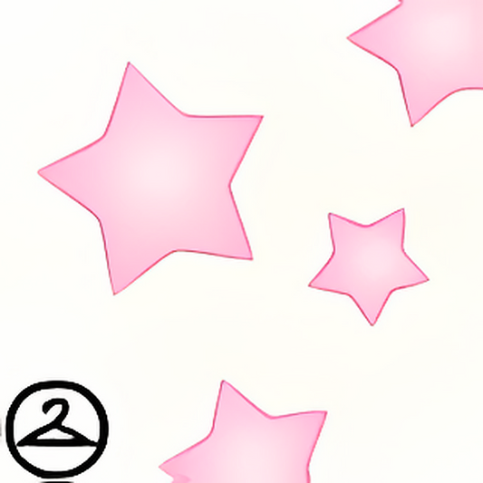 Dyeworks Pink: Twinkling Stars Foreground