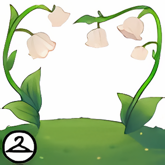 Beneath Giant Lily of the Valley Trinket