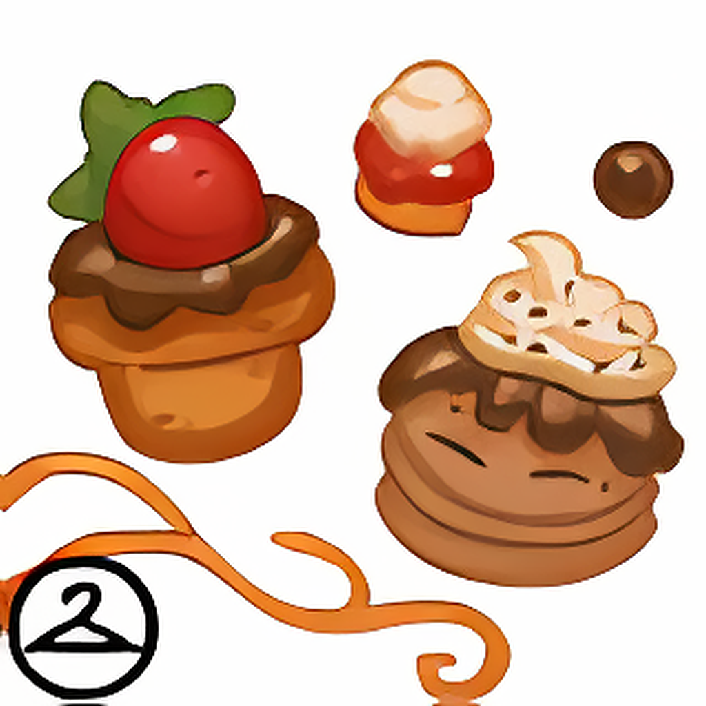 Delicious Pastries Frame