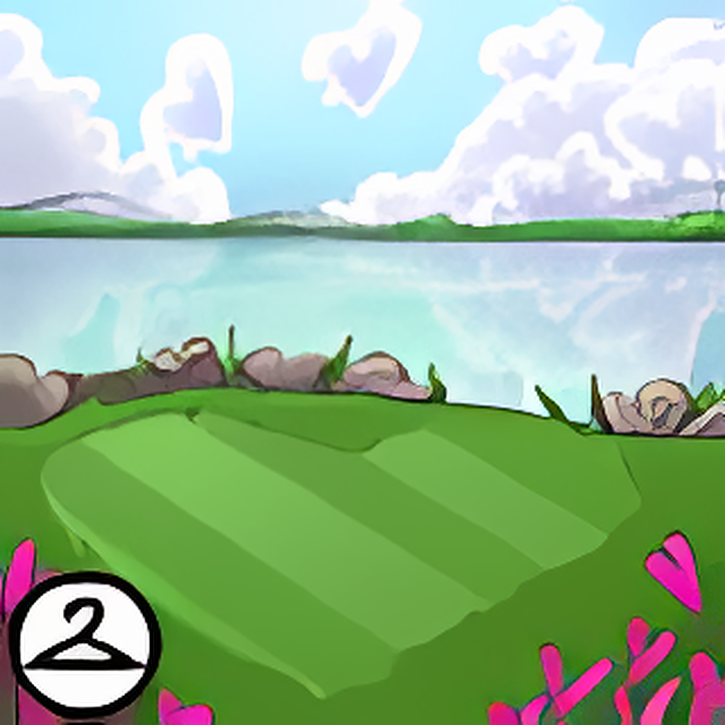 Hearts in the Sky Background